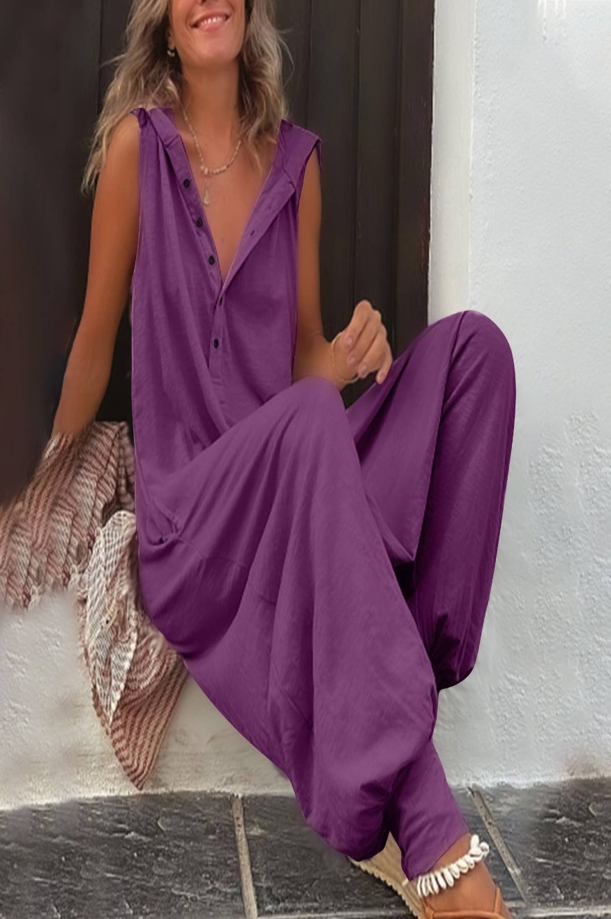 Hooded Jumpsuit