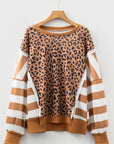 Margot Casual Sweatshirt with Slits
