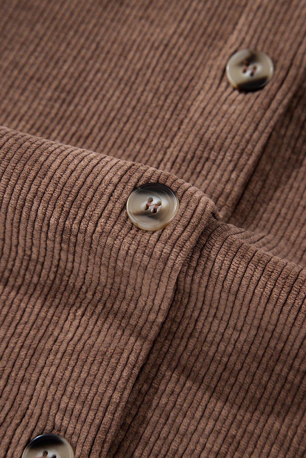 Eleanor Corduroy Flap Up Shacket