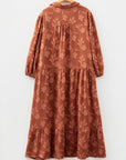 Mallory 4 Sleeve Long PLUS Dress