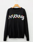 Darcy Christmas Drop Shoulder Sweater