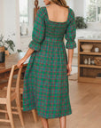 Scarlett Waist Flared Midi Dress