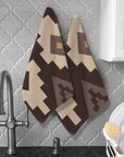 Earth Aztec Set of 2 Dish Towels Kitchen Towel Made in America