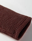 Ribbed Knit Flap Pocket Button-Up Shacket