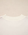Kara Drop Shoulder Loose Sweater