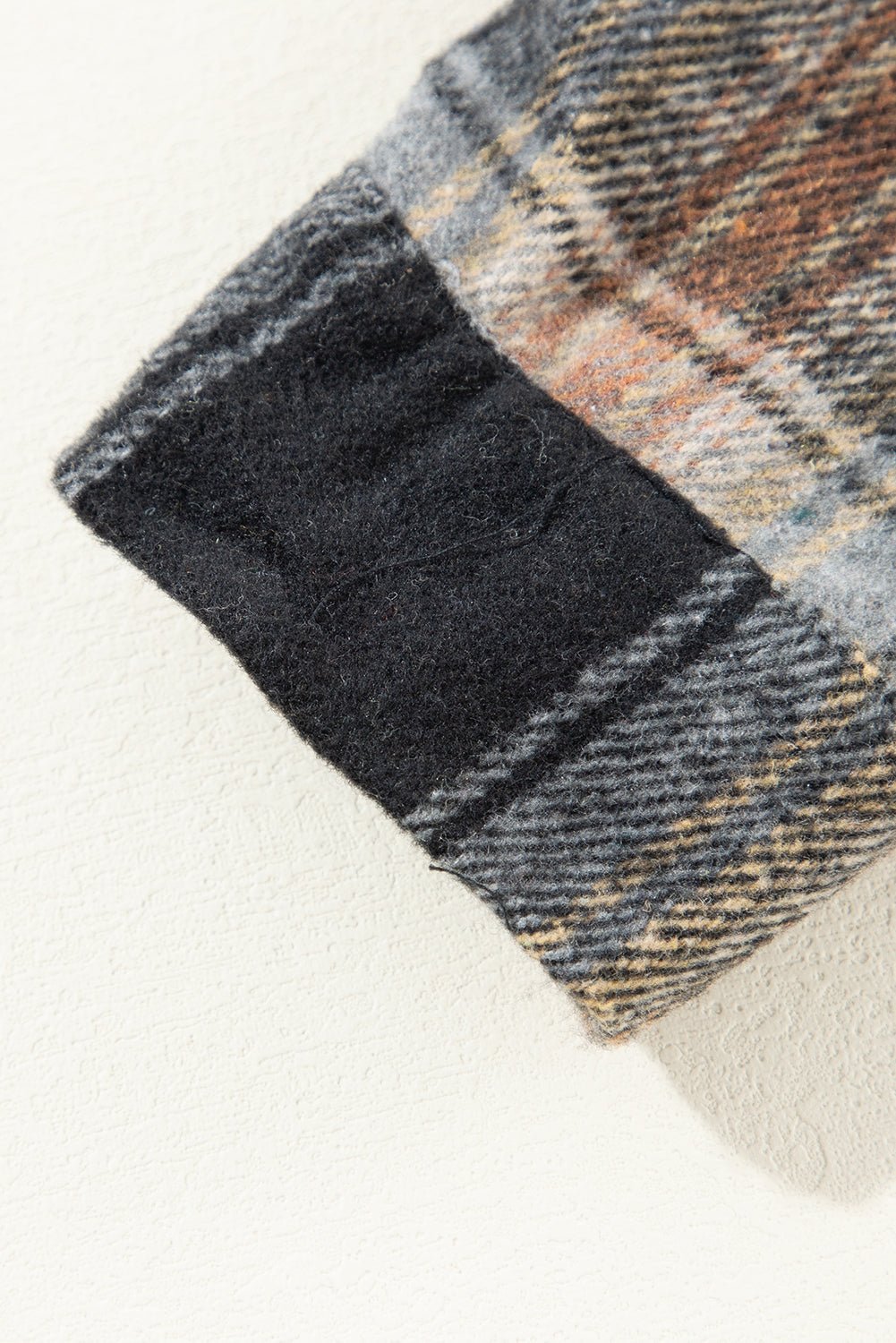 Everly Rounded Hem Plaid Shacket