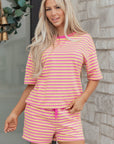 Estelle Casual Terry Short Lounge Set