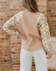 Bella Raglan Sleeve Knit Top