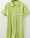Talia Short Sleeve Patched Shirt