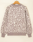 Avery Trim Drop Shoulder Sweater
