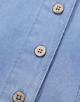 Londyn Bracelet Sleeve Chambray Shirt