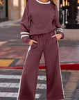 Novah Wide Leg Pant Set