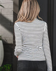 Samira Sleeve Slim top Long Sleeve Top