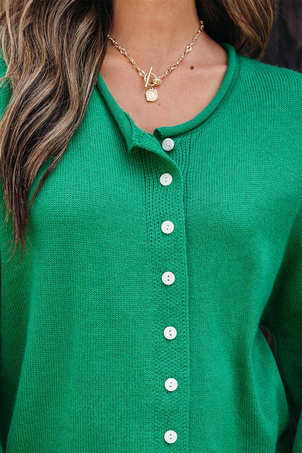 Evatyn Knit Drop Shoulder Sweater