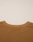Isabella High Low Patchwork Sweatshirt