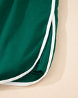 Varsity Stripe Pullover and Mini Skirt Set