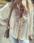 June Puff Sleeve Loose Shirt