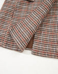 Aria Houndstooth Lapel Collar Blazer