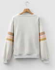 Maci Patchwork Drop Shoulder Sweatshirt