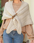 Edith Belt Triangle Shawl Scarf