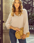 Lia Knot Back Sweater