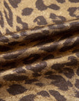 Metallic Leopard 3/4 Sleeve Blouse