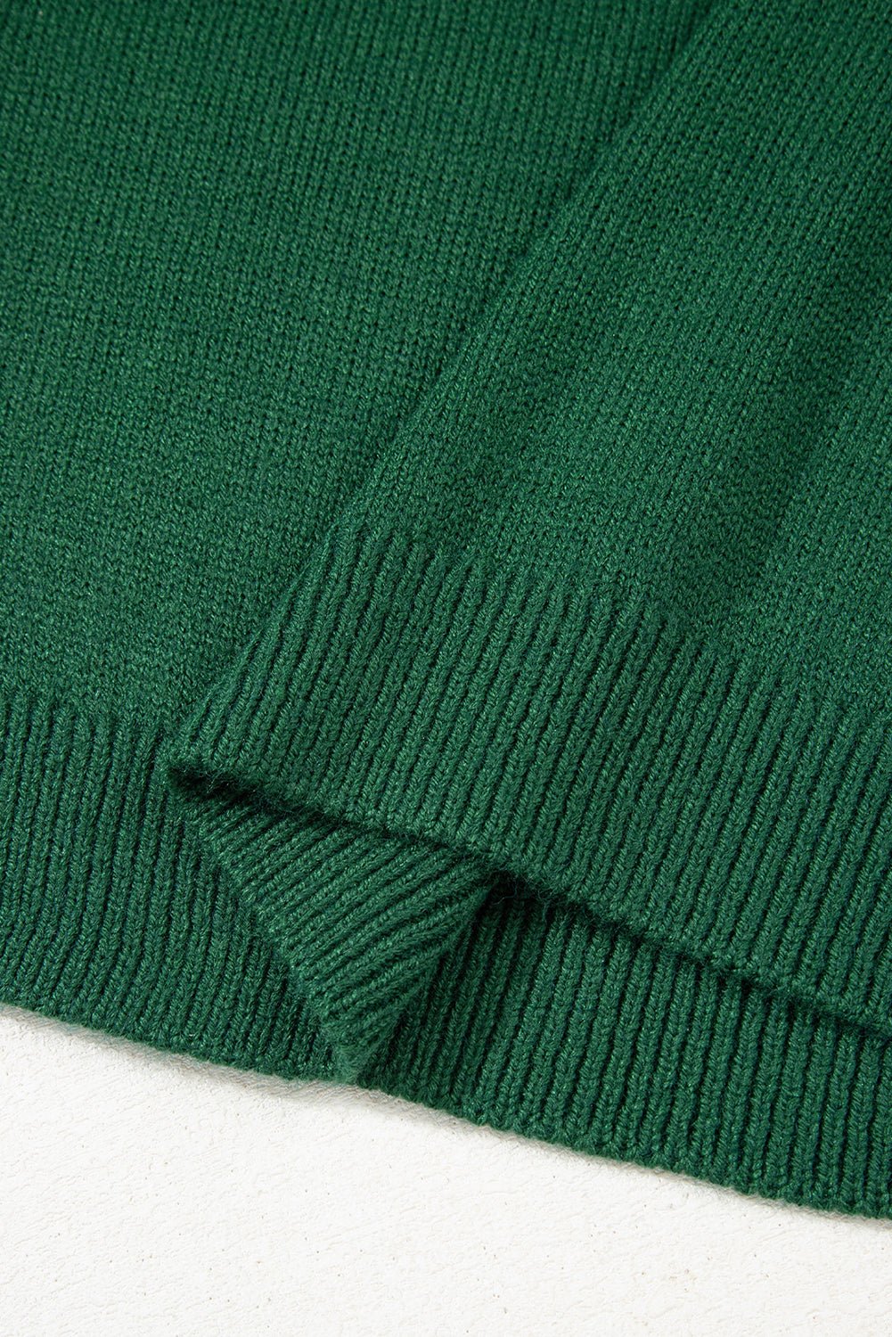 Eleanor Evergreen Raglan Sleeve Sweater