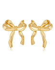 Chloe Design Plated Studded Earrings