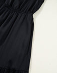 Natasha Sleeve Tiered Maxi Dress