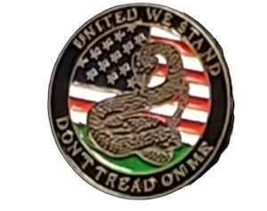 DON'T TREAD ON ME PALM STRAW 101 USA