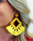 Ellie Fringe Drop Earrings