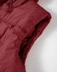 Clare Side Hooded Puffer Vest