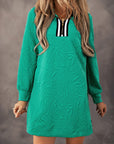 Amayah Zipper Shift Mini Dress