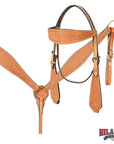 Hilason Western Horse Saddle American Leather Basketweave Ranch Roping Cowboy