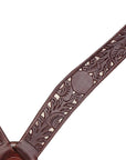 Hilason Western Horse Breast Collar American Leather Brown