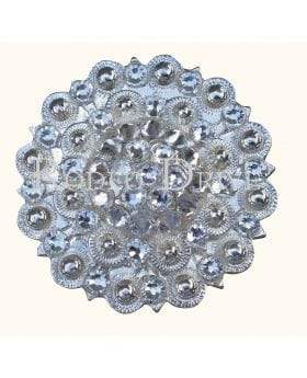 Clear Bright Silver Berry Jacket European Crystal