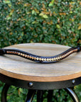 Halter Ego® Crystal Patent Browband - Caramel Honey