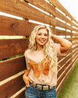 Butterfly Bolt Leopard Graphic Tee