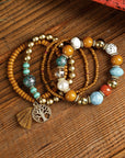 Maria Boho Beaded Bracelets Set