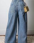 Sutton Casual Wide Leg Jeans