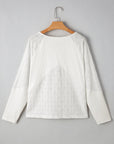 Tessabina Patchwork Embroidered Top