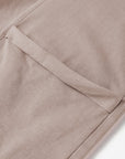 Mineral Wash Reverse Seam Drawstring Elastic Waist Pants