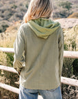 Undine Knit Textured Hooded Jacket
