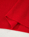 Evelyn Knit Drop Shoulder Sweater