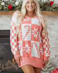 Zaralana Shoulder Tunic Loose Sweater