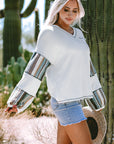 Raelyn Seam Waffle Knit Top