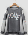 Payton Uneven Hem Chic Sweatshirt