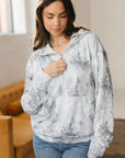 Sariyah Kangaroo Quarter Zip Hoodie