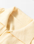 Briella Colorblock Stripe Collared Sweater