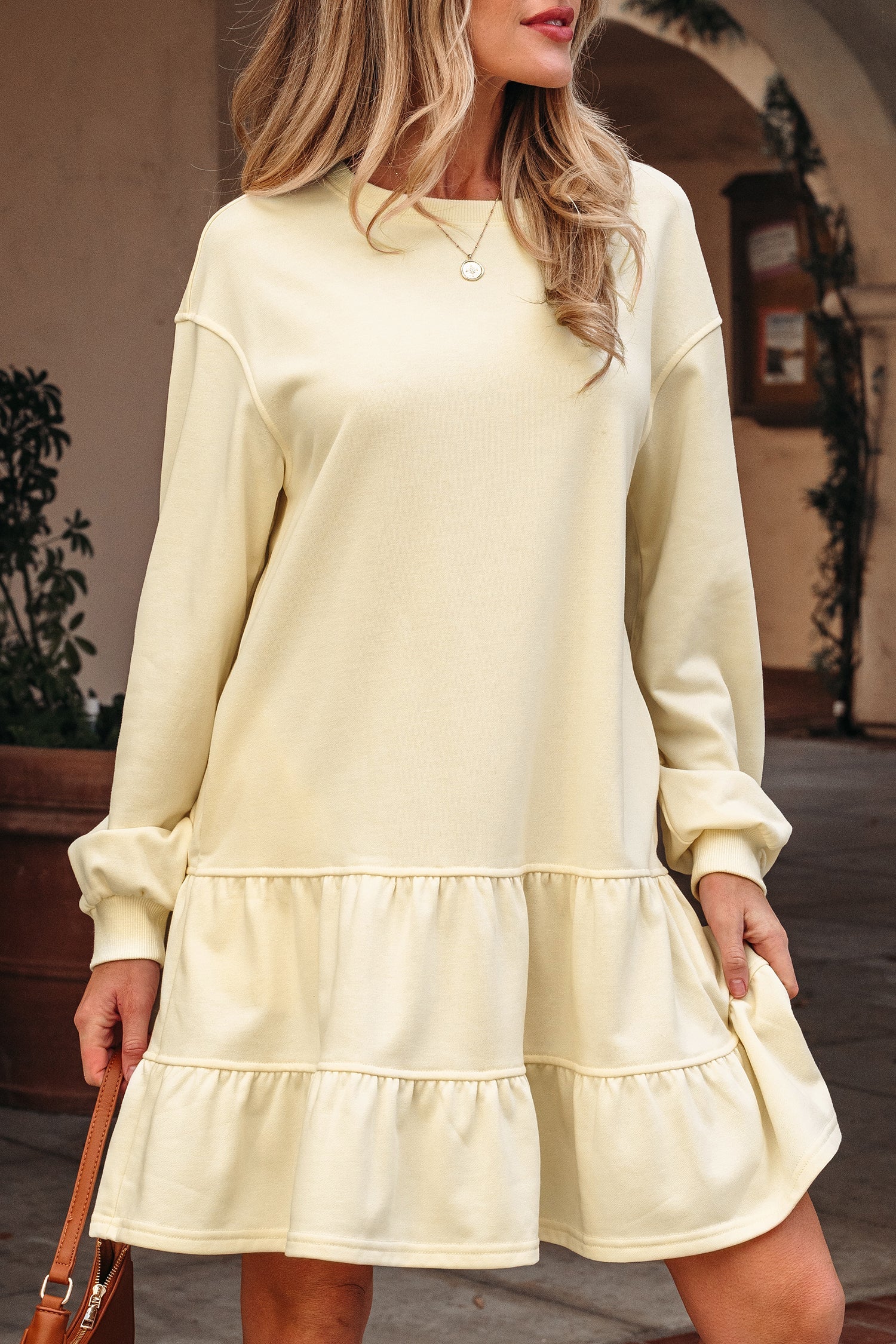 Ramona Sleeve Loose Mini Dress